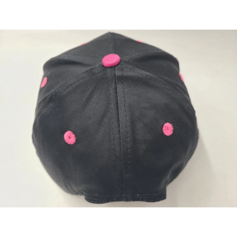 Vintage Exide Batteries Racing Team‎ Snapback Hat Cap Cotton 90s Men Black Pink
